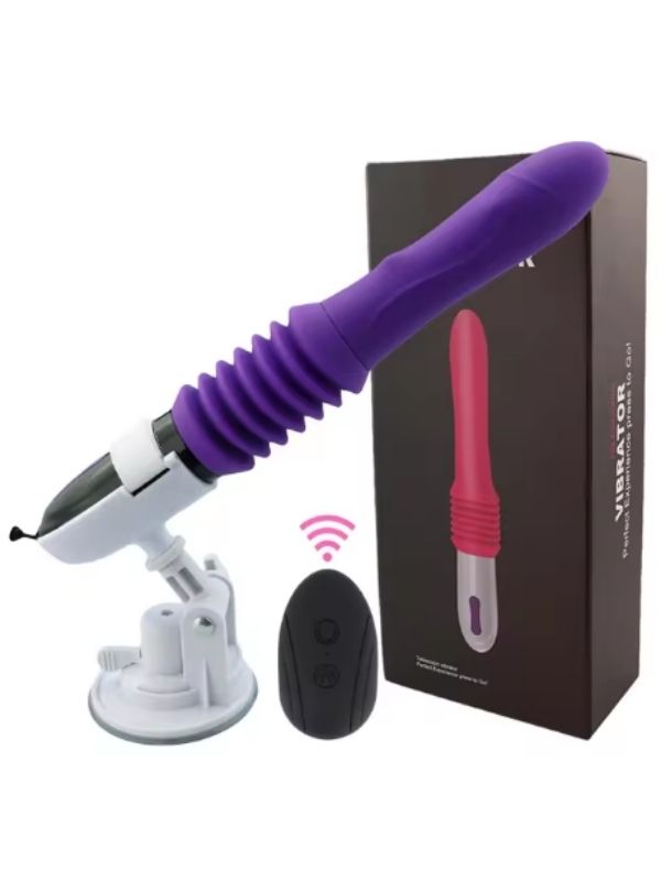 Censan Telescopic Uzaktan Kumandalı Seks Makinesi Vibratörü