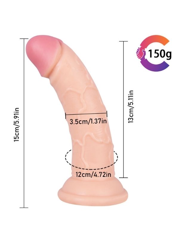  Ten Rengi 14 cm Dildo Model No:1041