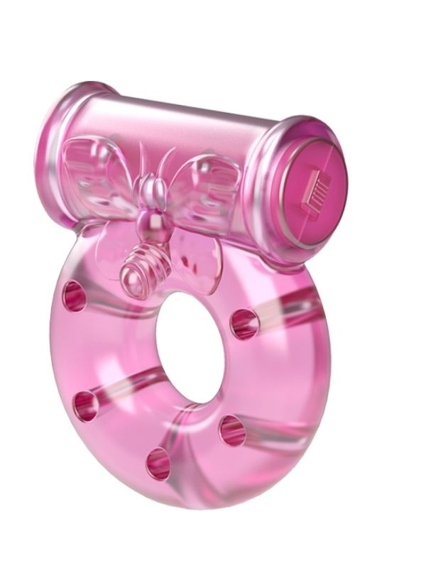 Censan Titreşimli Penis Halkası Pink Lovers