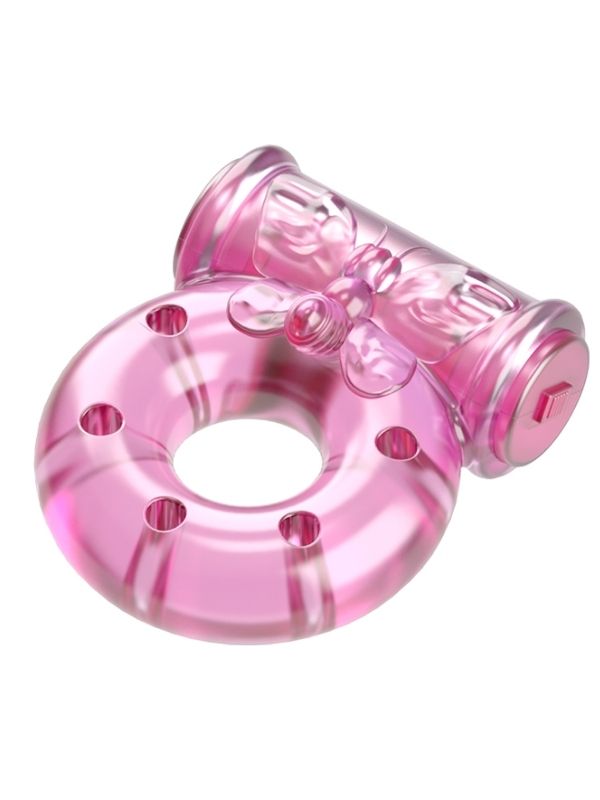 Censan Titreşimli Penis Halkası Pink Lovers