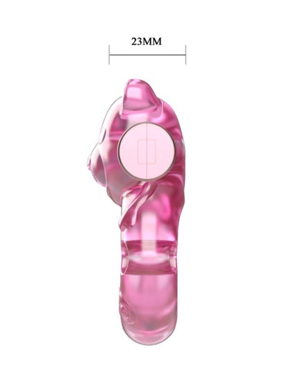 Censan Titreşimli Penis Halkası Sweet Bear
