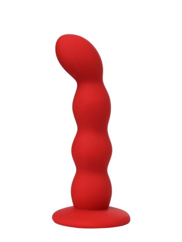  ToDo Favorite Anal Plug Silikon Kırmızı 13 cm 2,8 cm