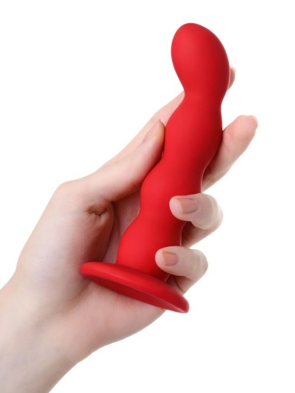  ToDo Favorite Anal Plug Silikon Kırmızı 13 cm 2,8 cm