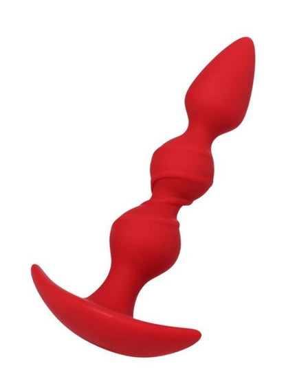  Trio Anal Plug Kırmızı 16 cm