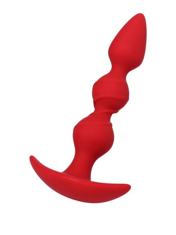  Trio Anal Plug Kırmızı 16 cm