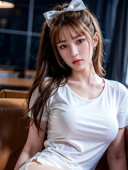  Yeni Nesil Sesli Ve Titreşim Aparatlı Full Sex Doll Realistik Manken Mikaela 35 Kg