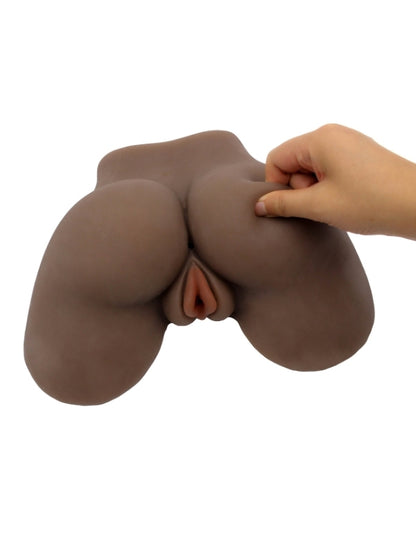  Yeni Nesil Tam Realistik Anal Vajinal Zenci Gerçekçi Kalça Mastürbatör