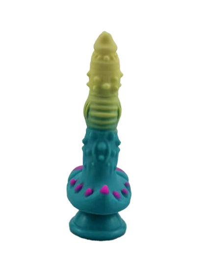 Censan Yeşil Mavi Canavar Dildo Model 2