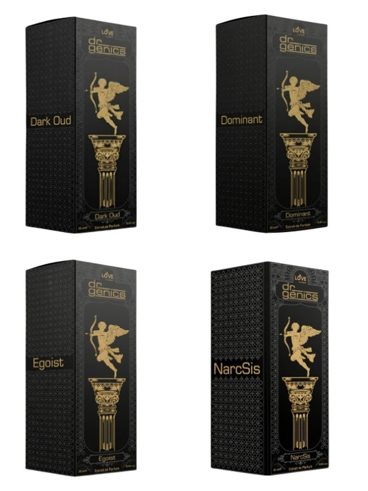Dr Genics Newyork Phenomenon Perfume Edp Set 4 Ad x 25 ml