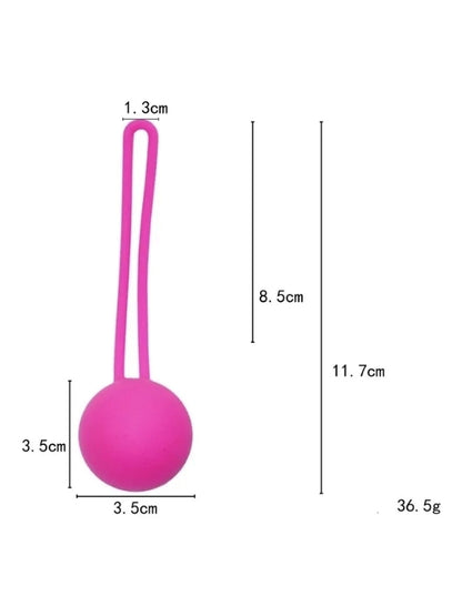 Even Bolas Silicona Kegel Egzersiz Vajinal Topu