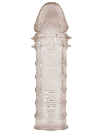 Extra Texture Sleeve Tırtıklı Penis Kılıfı - Gri