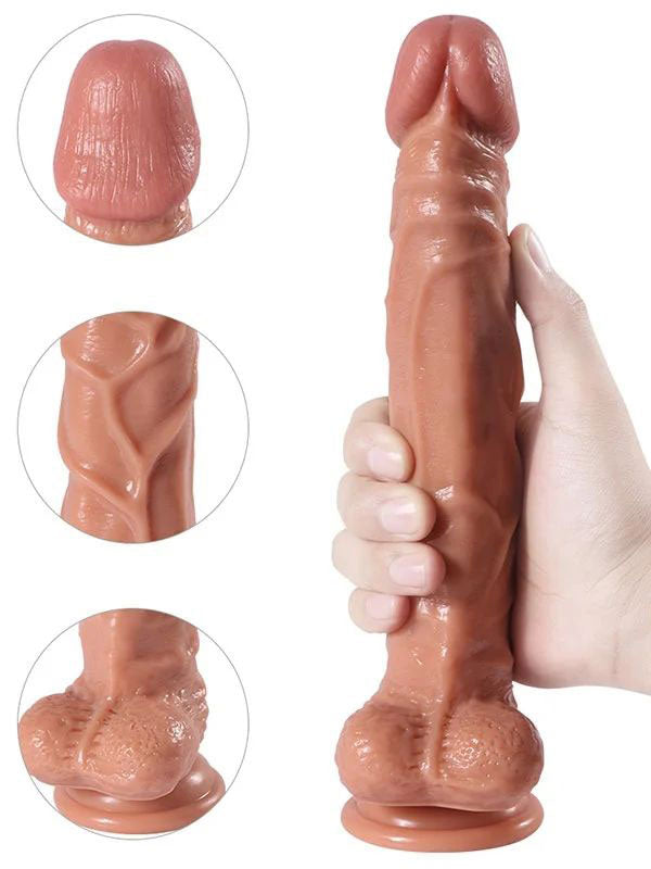 Jihad Knight Uzaktan Kumandalı Şarjlı Realistik Penis Döner Başlı 25.5 cm