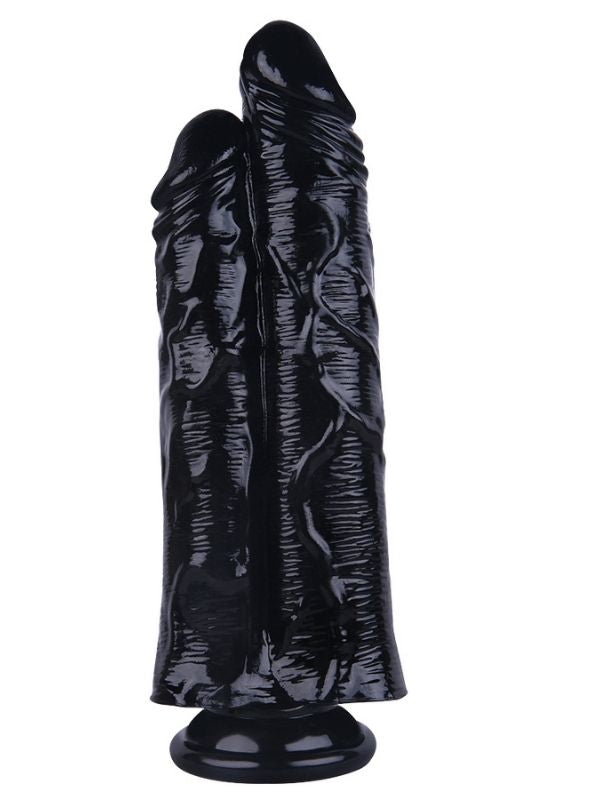 Noctis 26,5cm Siyah Çiftli Dildo No:111