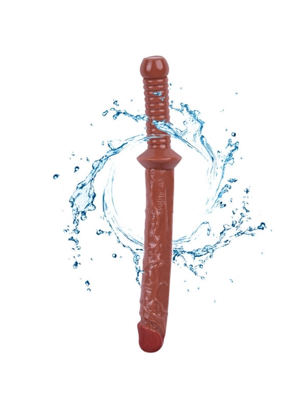 Noctis 39cm Kahverengi Realistik Kılıç Dildo No:162