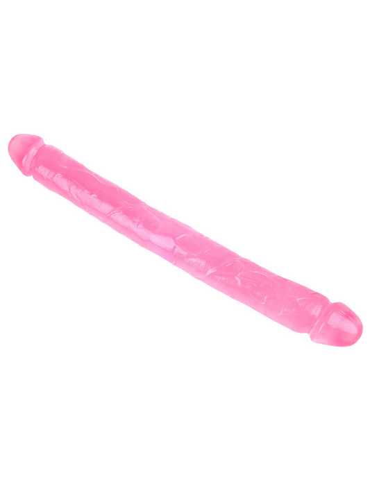 Noctis 46cm Pembe Çift Taraflı Dildo No:88