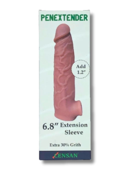 Penextender Testis Girişli Realistik Penis Kılıfı