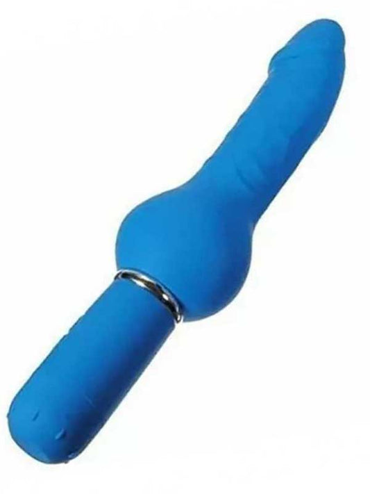 PENİS ŞEKLİNDE MODERN VİBRATÖR MAVİ
