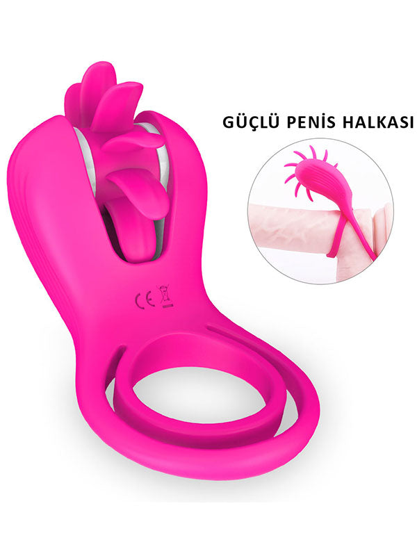 Wind Dönen Sihirli Dil Titreşim Halkası