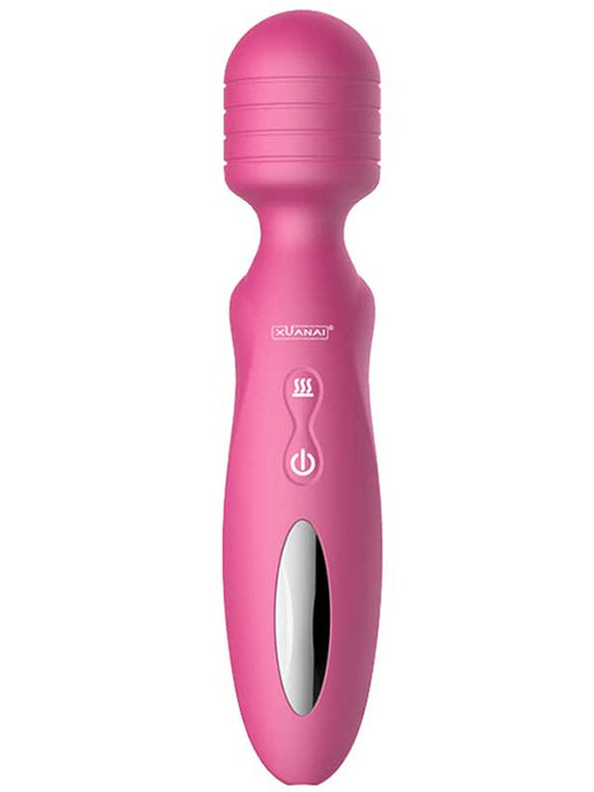 Xuanai Isıtmalı Şarjlı Wand Vibratör - Pembe