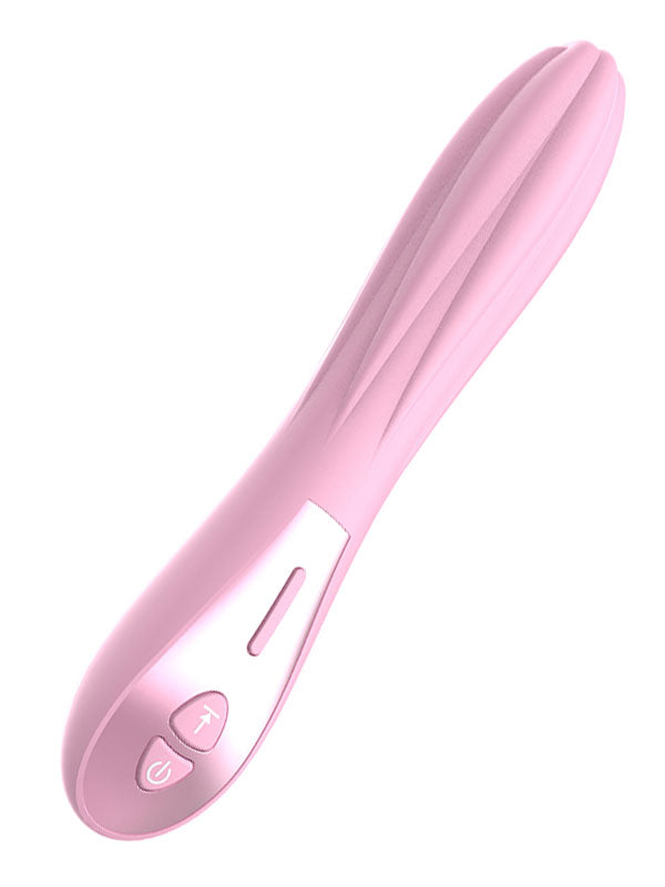 Xuanai Özel Kabartmalı Şarjlı Vibratör - Pembe Model 1